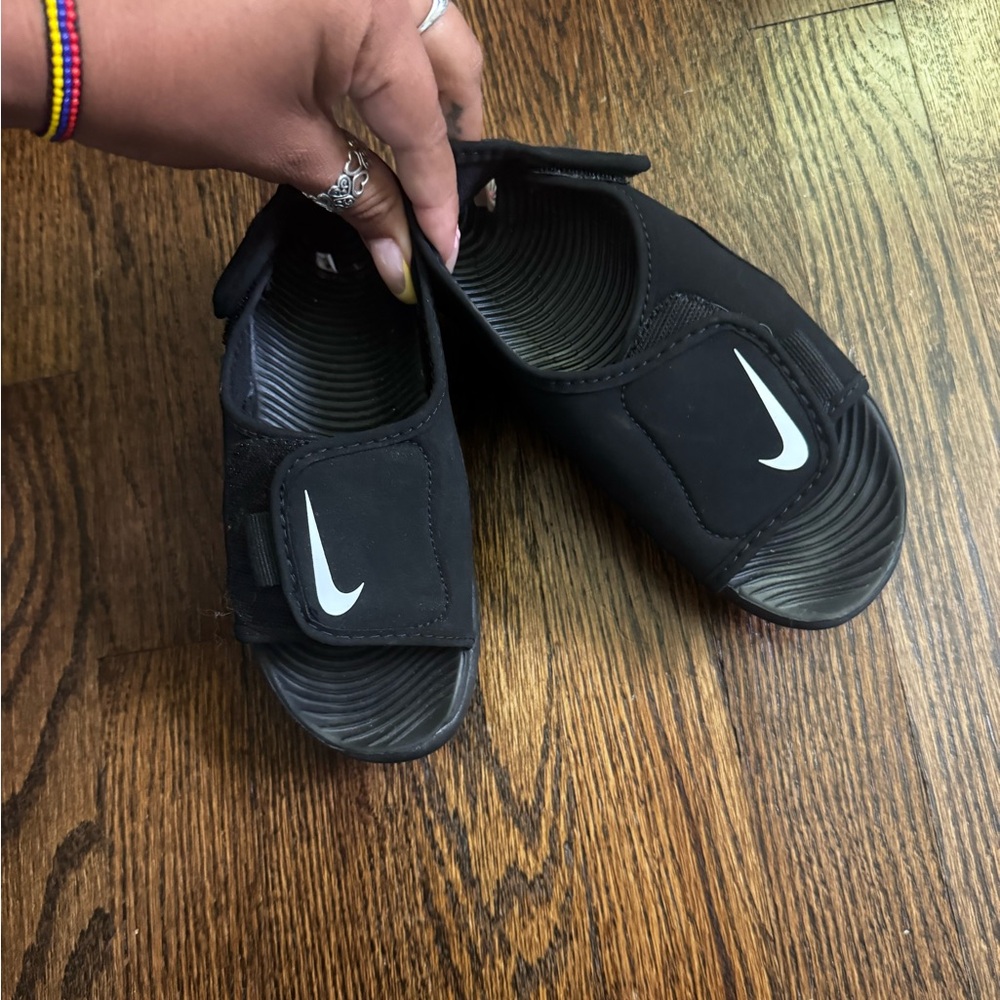 Nike Kids Black Sandals